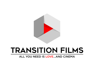 Transition Films logo design by ekitessar