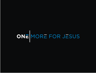 One More For Jesus or 1 More 4 Jesus logo design by bricton