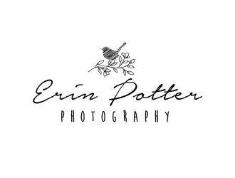 Erin Potter Photography logo design by ARALE