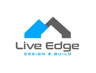 Live Edge Design Build logo design by JoeShepherd