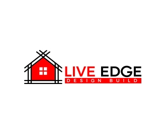 Live Edge Design Build logo design by MarkindDesign