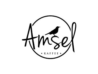 Amsel Kaffee logo design by ndaru
