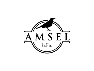 Amsel Kaffee logo design by ndaru