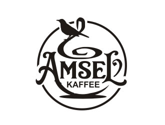 Amsel Kaffee logo design by Foxcody