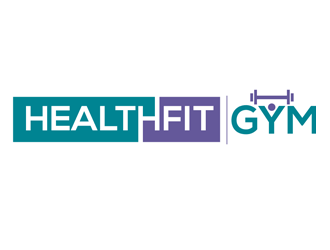 HealthFit Gym  logo design by megalogos