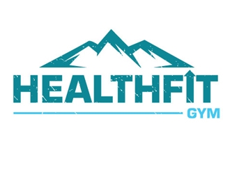 HealthFit Gym  logo design by logoguy