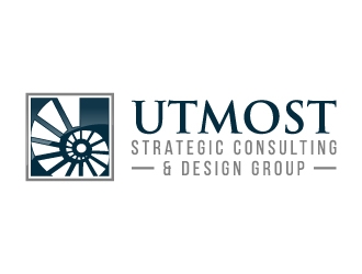 Utmost Strategic Consulting & Design Group logo design by akilis13