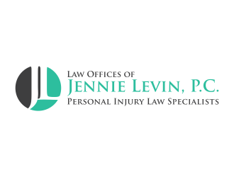 Law Offices of Jennie Levin, P.C.    Personal Injury Specialists logo design by rykos