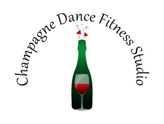 Champagne Dance Fitness Studio logo design by rykos