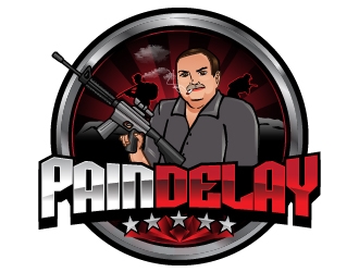 Pain Delay Logo Design