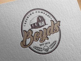 Boyds Brewing Company logo design by Cekot_Art