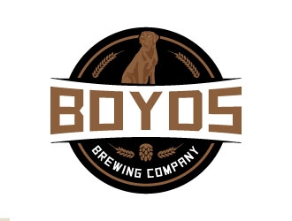 Boyds Brewing Company logo design by daywalker