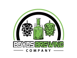 Boyds Brewing Company logo design by samuraiXcreations
