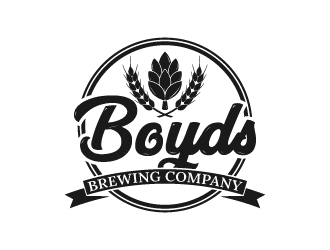 Boyds Brewing Company logo design by fastsev
