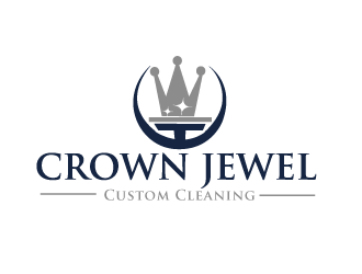 Crown Jewel Custom Cleaning logo design by bloomgirrl