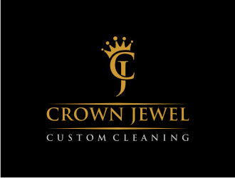 Crown Jewel Custom Cleaning logo design by asyqh