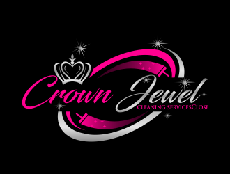 Crown Jewel Custom Cleaning logo design by cahyobragas