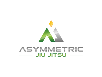 Asymmetric Jiu Jitsu logo design by Asani Chie