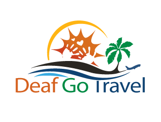 Deaf Go Travel logo design by bloomgirrl