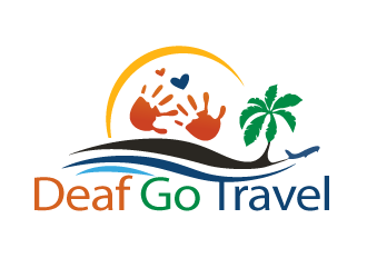 Deaf Go Travel logo design by bloomgirrl
