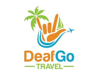 Deaf Go Travel logo design by Eliben