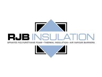 RJB Insulation logo design by J0s3Ph