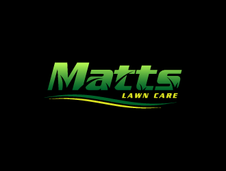 Matts Lawn Care logo design by denfransko