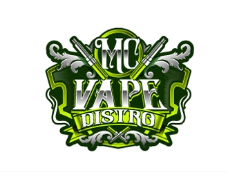 MC VAPE DISTRO logo design by Kanenas
