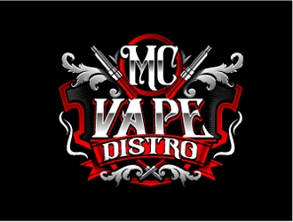 MC VAPE DISTRO logo design by Kanenas