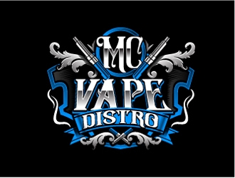 MC VAPE DISTRO logo design by Kanenas