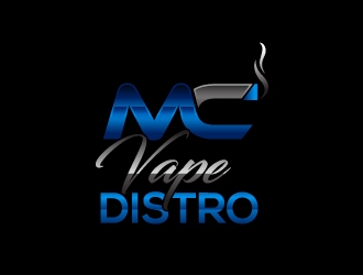 MC VAPE DISTRO logo design by Kanenas