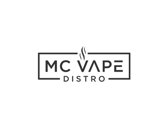 MC VAPE DISTRO logo design by ndaru