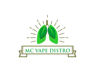 MC VAPE DISTRO logo design by ROSHTEIN