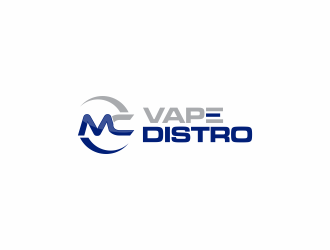 MC VAPE DISTRO logo design by haidar