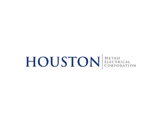 Houston Metro Electrical Corporation  logo design by johana