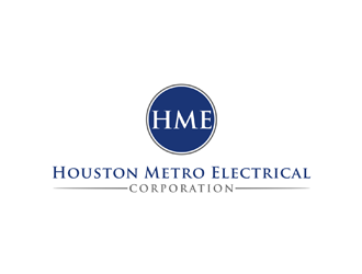 Houston Metro Electrical Corporation  logo design by johana