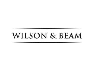 Wilson & Beam logo design by alby