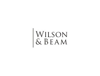 Wilson & Beam logo design by agil