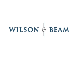 Wilson & Beam logo design by Fear