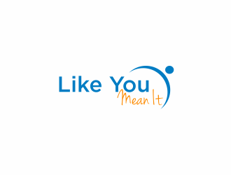 Like You Mean It logo design by ammad