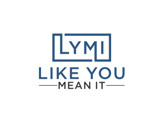 Like You Mean It logo design by yeve