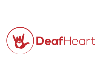Deaf Heart logo design by grea8design
