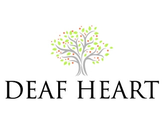 Deaf Heart logo design by jetzu