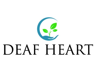 Deaf Heart logo design by jetzu