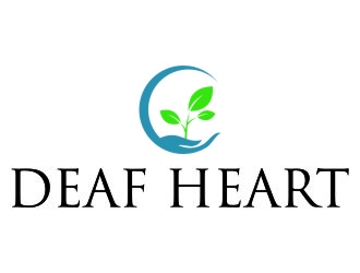 Deaf Heart logo design by jetzu