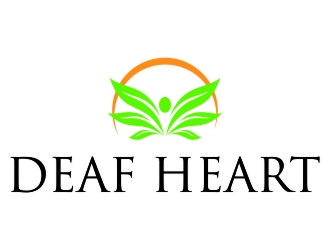 Deaf Heart logo design by jetzu