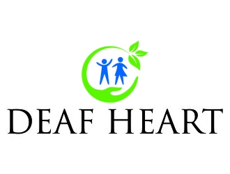 Deaf Heart logo design by jetzu