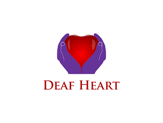 Deaf Heart logo design by Republik