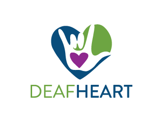 Deaf Heart logo design by akilis13