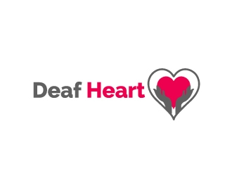 Deaf Heart logo design by Mad_designs
